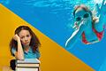 Schwimmbad statt Schule - das wär's jetzt. Ist Schwänzen da eine Lösung?