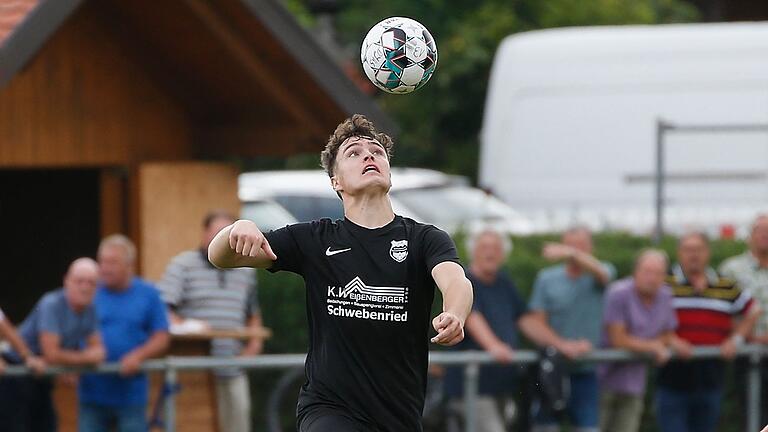 Tobias Burger (Archivbild) entschied mit seinem Treffer zum 2:0 gegen Don Bosco Bamberg die Partie zugunsten der DJK Schwebenried/Schwemmelsbach.)