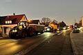 Landwirte demonstrieren deutschlandweit gegen den Wegfall von Steuervergünstigungen. So rollten am 18. Dezember auch in Haßfurt hupende Traktoren die Hofheimer Straße hinunter.