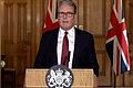 Nach Bluttat in Southport - Premierminister Starmer       -  Premier Starmer droht Randalierern mit Haft. (Archivbild)