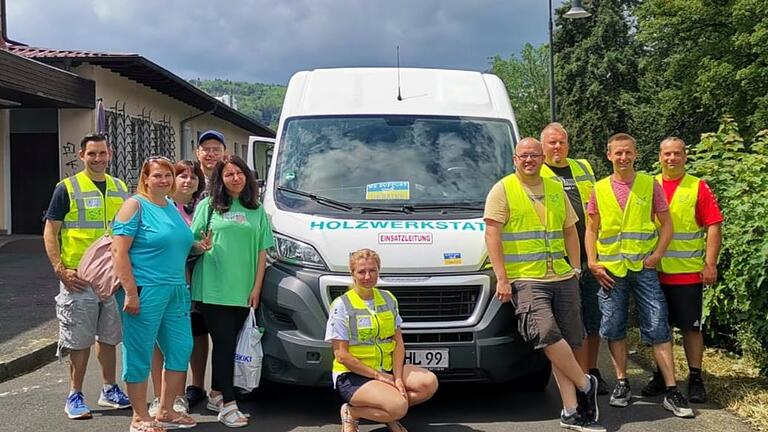 Das Team 'BRKhilft' brachte bereits zum achten Mal einen Hilfstransport an die Grenze zur Ukraine. Foto: Dirk Stumpe       -  Das Team 'BRKhilft' brachte bereits zum achten Mal einen Hilfstransport an die Grenze zur Ukraine. Foto: Dirk Stumpe