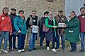 Um Bild: Petra Baum, Michael Schmid, Christine Bock, Katrin Grimm, Roland Schwab, Manuela Lösch, Stefan Köhler (1. Vorsitzender), Bianca Vohmann (OBA), Peter Hausmann.