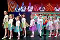 Das sind die Faschingsakteure der kommenden Generation: Mit ihrem 'Gummibären'-Song glänzte die Purzelgarde der Zeiler Narrenzunft.