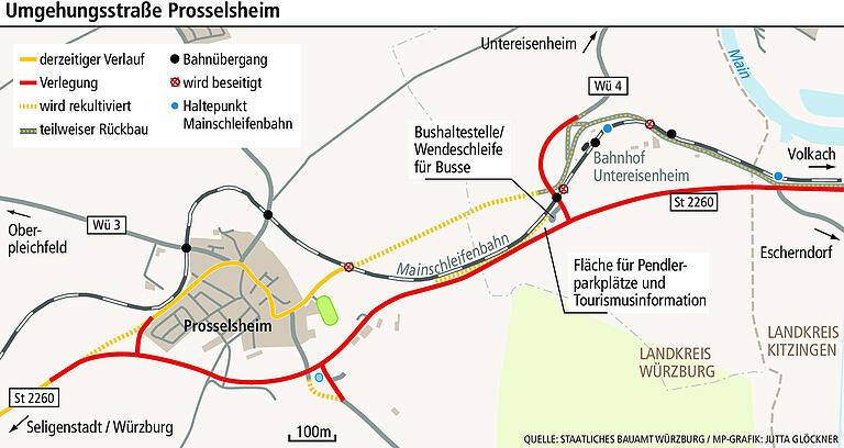 Die Bürger warten seit 40 Jahren: Warum bekommt Prosselsheim einfach keine Umgehungsstraße? Die Bürger warten seit 40 Jahren: Warum bekommt Prosselsheim einfach keine Umgehungsstraße?