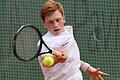 Der Würzburger Mike Steib (Archivfoto) startet auf Position vier gesetzt in die 11. Offenen Würzburger Herren-Tennismeisterschaften beim TC Weiß-Blau Würzburg.