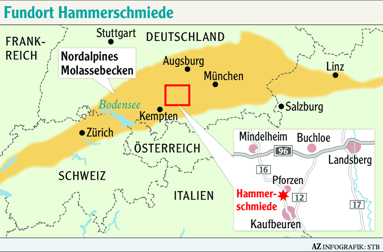 Sensationsfund: Erster aufrecht gehender Menschenaffe kam aus dem Allgäu Sensationsfund: Erster aufrecht gehender Menschenaffe kam aus dem Allgäu