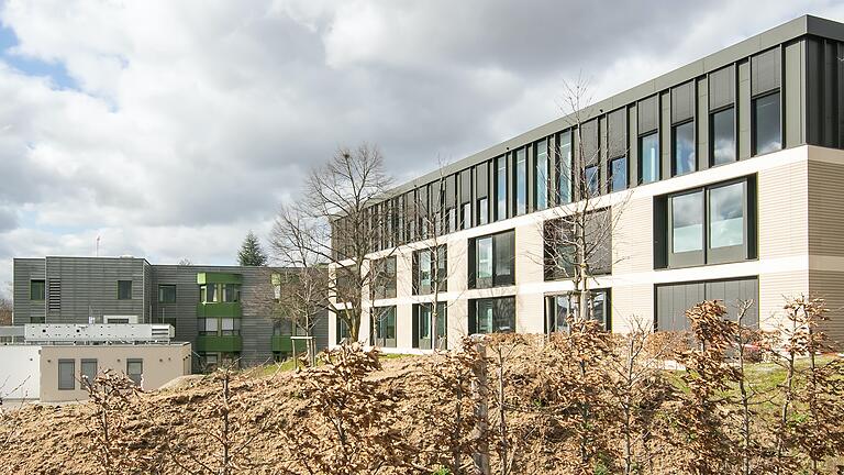 Das Kreiskrankenhaus Klinik Kitzinger Land in Kitzingen.