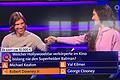 Ein gutes Team: In der ARD-Sendung 'Das Quiz' waren die Würzburger Florettfechterin Leonie Ebert und ihr Kollege Peter Joppich als Kandidaten im Fernsehen.&nbsp;