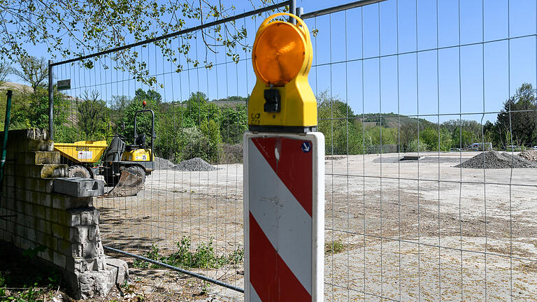 So sieht es aktuell auf dem ehemaligen Bayla-Gelände aus in Heidingsfeld aus.