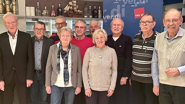 Für 50 Jahre Mitgliedschaft bei ver.di geehrt. Für 50 Jahre Mitgliedschaft bei ver.di geehrt.