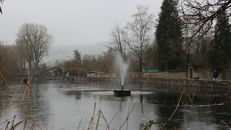 Weiher Hammelburg - Der Weiher in Hammelburg erhält nun einen Rettungsring und weitere Sicherheitsvorkehrungen. Weiher Hammelburg - Der Weiher in Hammelburg erhält nun einen Rettungsring und weitere Sicherheitsvorkehrungen.