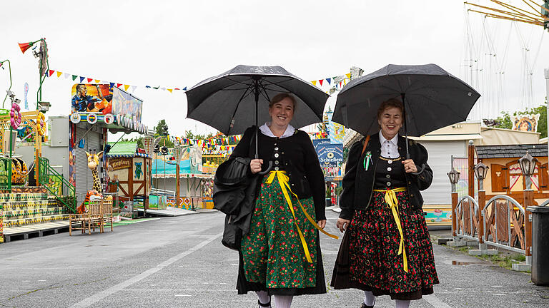 Gautrachtenfest beim Volksfest im Schweinfurt