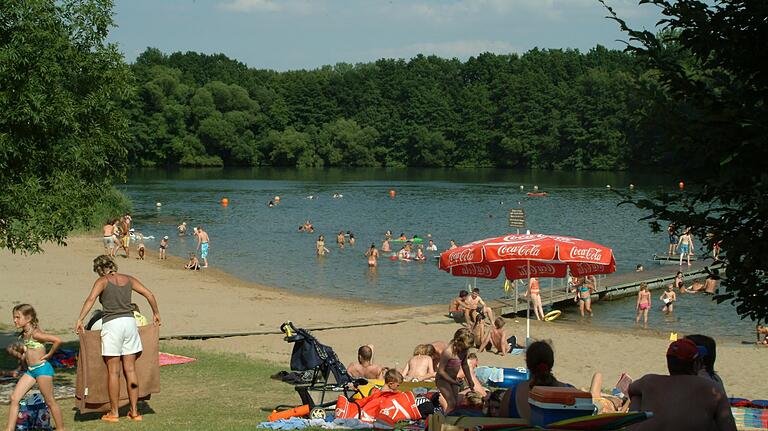 Der Badesee Grafenrheinfeld Der Badesee Grafenrheinfeld