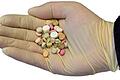 Eine Mischung aus Ecstasy-Tabletten.