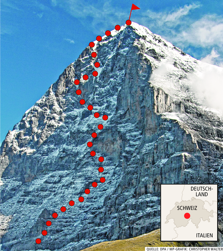 Als zwei Unterfranken die Eiger-Nordwand für läppisch hielten