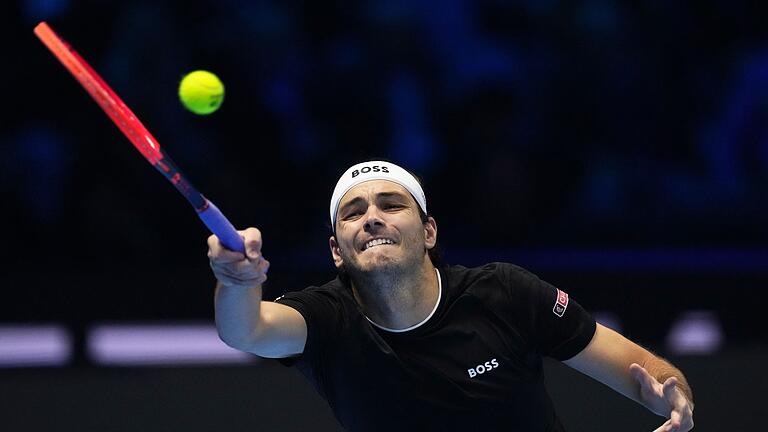 ATP-World Tour Finals in Turin       -  Taylor Fritz drehte sein Gruppenspiel gegen Alex de Minaur nach einem Satz-Rückstand.