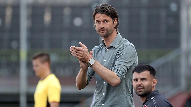 Trainer Martin Lanig (Würzburger Kickers) hofft auf einen Auswärtssieg seiner Mannschaft bei der SpVgg Bayreuth.