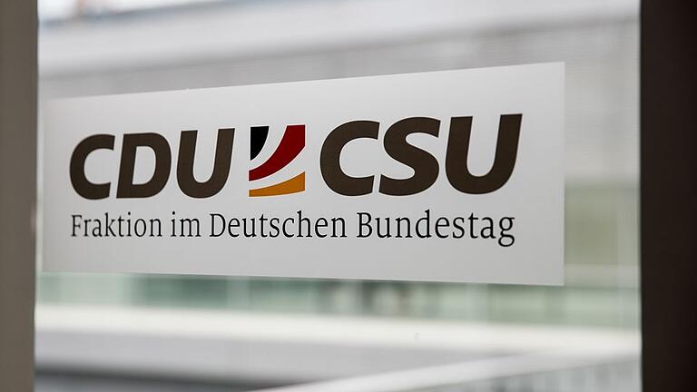 CDU/CSU Fraktion       -  Das Logo der CDU/CSU Fraktion im Bundestag.