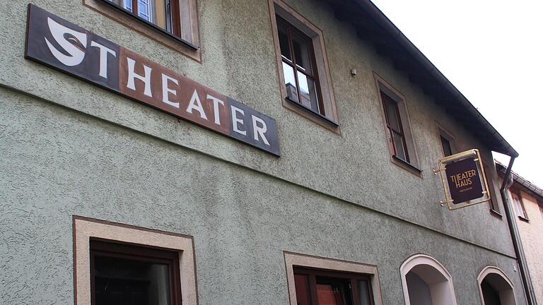 Das Gebäude des Theaterhauses in der Centgasse 2 in Gerolzhofen. Dort ist die Spielstätte des Kleinen Stadttheaters Gerolzhofen.