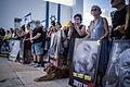 Nahostkonflikt - Protest in Tel Aviv       -  Immer wieder fordern Demonstranten in Israel die Freilassung der Geiseln. (Archivbild)