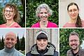 Vier Mütter und zwei Väter aus Unterfranken schildern ihre Erziehungsmethoden: (oben v.li.) Mirjam Schmitt, Petra Beckmann, Linda Schmidt, (unten v.li.) Benjamin von Malek , Veronika Druckenbrod und Frank Lauterbach.&nbsp;