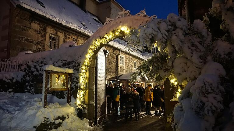 Gerade wenn Schnee liegt, ist das Kloster Kreuzberg ein Besuchermagnet.