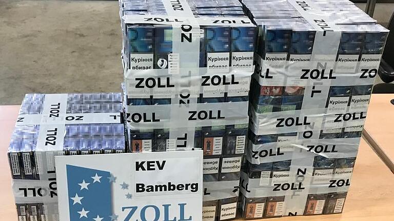 Zoll-Fahnder finden 20.000 unversteuerte Zigaretten