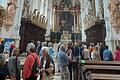 Auf dem Foto: Die Teilnehmer:innen beim Besuch der Basilika Waldsassen.