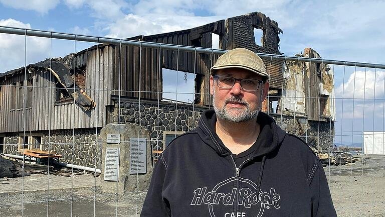 Stephan Matuschka aus Burkardroth hat seine Kinder in der Hütte aufwachsen gesehen. Stephan Matuschka aus Burkardroth hat seine Kinder in der Hütte aufwachsen gesehen.