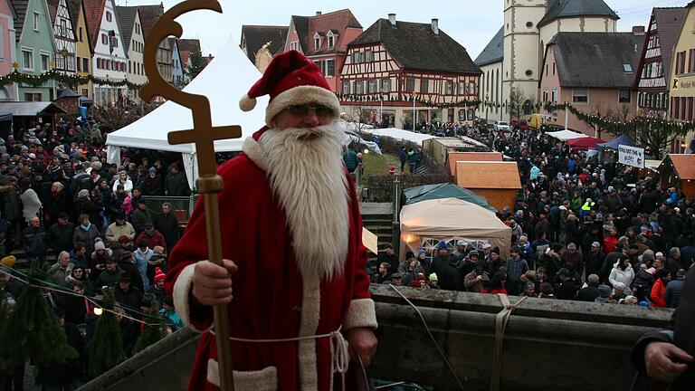 Bilder, die es dieses Jahr nicht geben wird: Der Auber Weihnachtsmarkt soll dieses Mal auf dem Spitalgelände stattfinden.