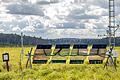 Sorgfältiger geplant wie dieser Solarpark bei Ermershausen (hier noch in der Phase der ersten Messungen) dürfe Freiflächenphotovoltaik nirgendwo anders sein. Denn es handelt sich um ein großangelegtes Forschungsprojekt der Universität Bayreuth.