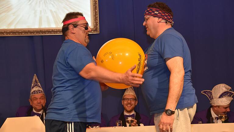 Ranzenball präsentierten Kurt und Walter Völker.