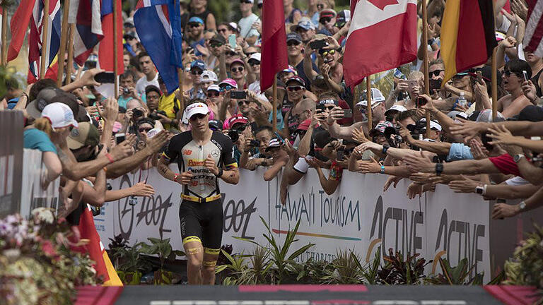 Sebastian Kienle       -  Sebastian Kienle kam als Zweiter ins Ziel. Foto: Bruce Omori