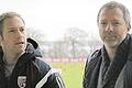 Chefscout und Sportdirektor: Florian Zehe (links) und Ingolstadts Sportdirektor Thomas Linke planen gemeinsam den Kader des Zweitliga-Tabellenführers.