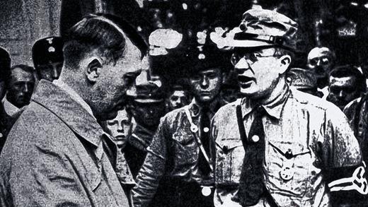 &bdquo;Führer&ldquo; und Gauleiter: Adolf Hitler und Otto Hellmuth 1930.