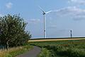 In Kaisten wird ein drittes Windrad errichtet. Es soll leistungsstärker sein als die bereits bestehenden Energieerzeuger. Das Foto zeigt eine Anlage oberhalb von Brebersdorf.