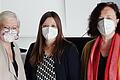 Beim Fachgespräch der Arbeitsgruppe „Frauen in der psychosozialen Versorgung“  in Würzburg (von links) Vorsitzende Sonja Liebig von der Psychosozialen Arbeitsgemeinschaft Frauen (PSAG), Janika Schmidt von Wildwasser und Andrea Beck, die stellvertretende Vorsitzende der PSAG Frauen. Sie ist tätig im „Ambulant betreuten Wohnen“ der Diakonie Würzburg.