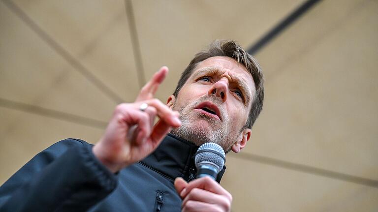 Thomas Höhn, Erster Bevollmächtigter IG Metall Schweinfurt, verteidigte die Lohnforderungen der Gewerkschaft in wirtschaftlich turbulenten Zeiten.