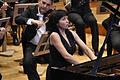 Luiza Borac, mehrfach ausgezeichnete Pianistin, spielte mit dem Staatsorchester Braunschweig im Rahmen des Ebracher Musiksommers in Bad Kissingen. Foto: Peter Klopf       -  Luiza Borac, mehrfach ausgezeichnete Pianistin, spielte mit dem Staatsorchester Braunschweig im Rahmen des Ebracher Musiksommers in Bad Kissingen. Foto: Peter Klopf