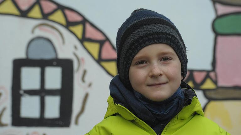 Moritz Beck aus Haard geht in die 4. Klasse der Schlossberg-Grundschule in Nüdlingen (Lkr. Bad Kissingen)