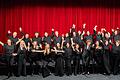 Der Chor des Mainfranken Theaters – hier beim Auftritt im Oktober – überzeugte auch beim Weihnachtskonzert.