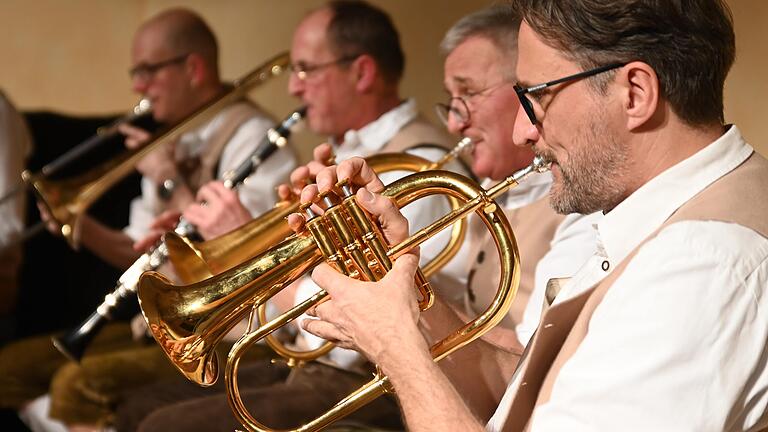 Der Musikverein 'Frankonia' gab dem Neujahrsempfang der Gemeinde Bütthard einen klangvollen Rahmen.