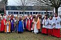 Sternsinger waren in ganz Veitshöchheim unterwegs.