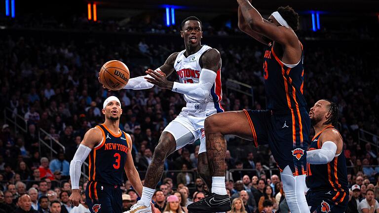 New York Knicks - Detroit Pistons - Weltmeister Schröder lieferte, als es darauf ankam New York Knicks - Detroit Pistons - Weltmeister Schröder lieferte, als es darauf ankam