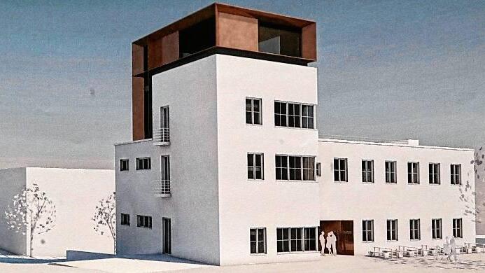 Den zweiten Preis gewann das Würzburger Architekturbüro Hofmann, Keicher, Ring mit diesem Entwurf. Den zweiten Preis gewann das Würzburger Architekturbüro Hofmann, Keicher, Ring mit diesem Entwurf.