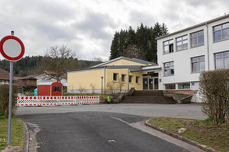 Die Grundschule Rieneck wird umgebaut und teilsaniert.