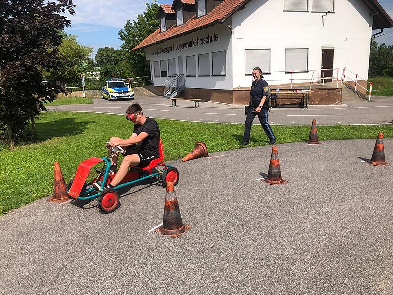 Fahren mit Alkohol im Blut: Spielerisch sollen Gefährdungspotentiale erkannt werden.