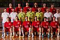 Das Team des TSV Lohr für die Saison 2024/25 in der Handball-Regionalliga, hintere Reihe (von links): Nikola Becejac, Dawid Walaszczyk, Vincent Schwiederik, Franziskus Gerr, Jakob Röder, Spielertrainer Maximilian Schmitt. Mitte: Physiotherapeut Benedikt Schmitt, Betreuer Markus Seltsam, Fabian Gowor, Tamas Szabo, Tom Scheiner, Trainer Bernd Becker, Mannschaftsverantwortlicher Gerald Schmitt. Vorne: Dario Sicheneder, Fabian Zehnter, Jannik Schmitt, Vukasin Popovic, Krzysztof Matuszewski und Lorenz Schmitt.