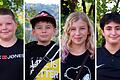Sie gehen gerne ins Marktheidenfelder JUZ (von links): Damien Gräbenteich, Sean Keller, Lia Knorr und Mohamed Bakir.