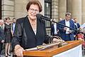 Engagiert sich seit vielen Jahren für Menschen mit Beeinträchtigungen. Die ehemalige Landtagspräsidentin und Vorsitzende der Lebenshilfe Bayern, Barbara Stamm beim Staatsempfang zum 60. Geburtstag des Landesverbandes im Hofgarten der Residenz Würzburg.&nbsp;